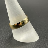 Unisex 9ct Yellow Gold Plain Wedding Band Ring