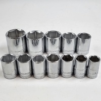 Sidchrome 97 Piece 1/4 and 1/2 Inch Drive Socket Set Metric SCMT31498