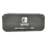 Nintendo Switch Lite Handheld Gaming Console Grey Edition with Power Supply