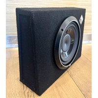 Rockford Fosgate Punch P3S-1X10 10 Inch Car Subwoofer with 10 Inch Slim Box