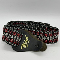 Vintage Wabash Hootenanny Guitar Strap 60s 70s Retro Adjustable USA