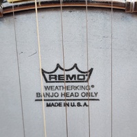 Tennessee 5 String Bluegrass Banjo Remo Head Nato Neck 22 Frets Resonator