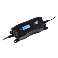 Ride+Go 6V 12V Car Motorcycle Battery Charger LCD Display AGM Gel Lead