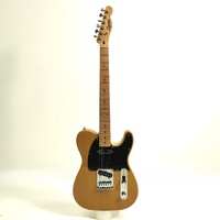 Squier by Fender Telecaster Butterscotch Blonde Guitar with Hard Case