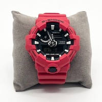 Casio G-Shock GA-700-4ADR Red Analog Digital Resin Strap Watch For Men