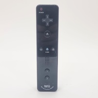 Nintendo Wii Remote Black Motion Plus RVL-036 with Nunchuk Controller
