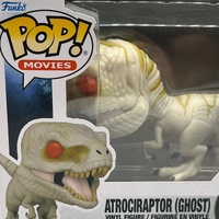 Funko POP Movies Jurassic World Dominion Atrociraptor Ghost 1205 Vinyl Figure