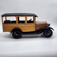 Vintage Jim Beam 1929 Ford Model A Woodie Station Wagon Whiskey Sealed Decanter