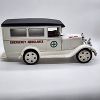 Jim Beam 1930s Ford Model A Emergency Ambulance Vintage 1980s Decanter