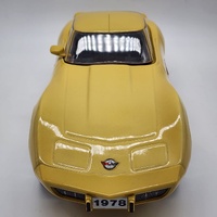 Jim Beam 1978 Yellow Corvette Vintage 1984 Whiskey Decanter