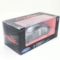 Welly Nex Audi R8 Diecast Model Matte Black Extreme Expression