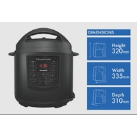 Russell Hobbs 11 in 1 6L Digital Multi Cooker Slow and Pressure Cooker RHPC3000