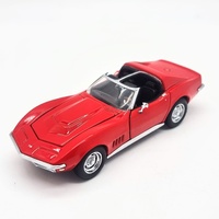 Franklin Mint B11YB30 1968 L88 Corvette Sting Ray 1:43 Diecast Red