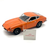 Franklin Mint 1970 Datsun 240Z Diecast 1:24 Scale Orange Model Car