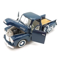National Motor Museum Mint 1953 Chevrolet 3100 Pickup Blue Diecast 1:32 CHPK53