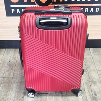 Beverly Hills Polo Club Red Suitcase Combination Lock Spinner