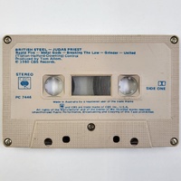 Judas Priest British Steel Cassette Tape Heavy Metal Album