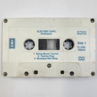 Kraftwerk Electric Cafe Cassette Tape Electronic Synth Pop Album