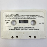 Japan Oil on Canvas Cassette Tape Vintage New Wave Music Album