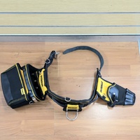 DeWalt Leather Tool Belt with Pouch Hammer Loop and Drill Holster