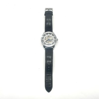 INVICTA Vintage 22570 Automatic Mens Watch 45mm Skeleton Dial Leather Band