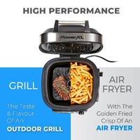 PowerXL 5.6L Grill Air Fryer Combo 12 in 1 Multicooker