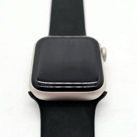 Apple Watch SE 2nd Gen 40mm Wi-Fi Starlight Aluminum Case Midnight Sport Band