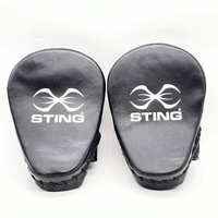 Sting Arma XT Boxing Focus Mitts Black Training Punch Pads