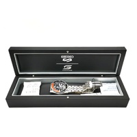 Seiko 5 Sports Supercars Limited Edition Automatic Mens Watch Black Dial