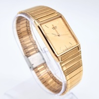 Seiko 5Y31-5040 RO Quartz Watch Stainless Steel Classic Analog