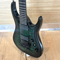 Agile Interceptor Pro 727 Tribal Green 7 String Electric Guitar