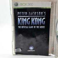 Peter Jackson's King Kong Xbox 360 Classics Game Ubisoft with Manual