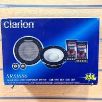 Clarion SRS1686 6.5 Inch 250W 2 Way Component Car Speaker System