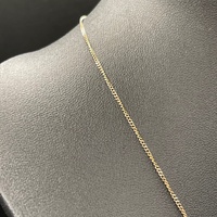 Ladies 9ct Yellow Gold Tight Curb Link Chain & 7 Lucky Rings Pendant