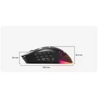 SteelSeries Aerox 9 Ultra Lightweight Wireless MMO MOBA Gaming Mouse