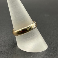 Unisex 9ct Yellow Gold Band Ring