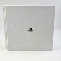 Sony PlayStation 4 Pro 1TB Console CUH-720B Glacier White with Controller Leads