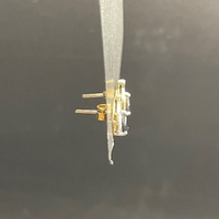 Ladies 9ct Yellow Gold Blue Sapphire & Diamond Stud Earrings