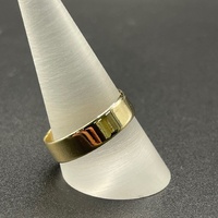 Unisex 9ct Yellow Gold Plain Wedding Band Ring