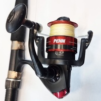 Toughstik Force Ten 8ft Spinning Rod and Penn Ambush 4000 Reel Combo