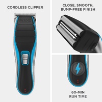 Wahl Clip and Smooth Cordless Clipper and Shaver 3025016