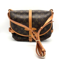 Louis Vuitton Saumur 30 Monogram Canvas Crossbody Bag Authentic