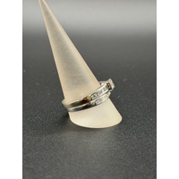 Ladies 18ct White Gold Diamond Bridal Ring Set