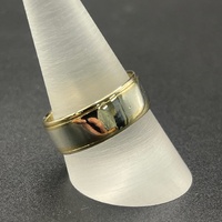 Mens 9ct Yellow Gold Wedding Band Ring