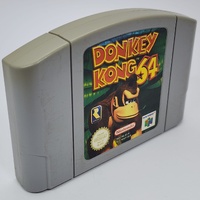 Nintendo 64 Donkey Kong 64 N64 Game Cartridge PAL Version Classic