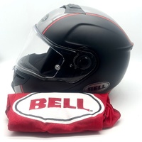 Bell SRT Modular Helmet Hartluck Jamo Black Red Flip Up Size M