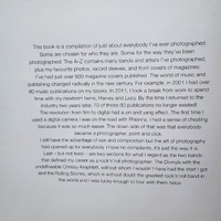 Tony Mott Alphabet A-Z Rock 'n' Roll Photography Limited Edition of 1000