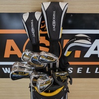 Trident XT7 Golf Club Set with Cart Bag and Headcovers Package