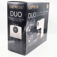 Expressi Duo 2 in 1 Capsule and Ground Coffee Machine Matte White KM-C0520