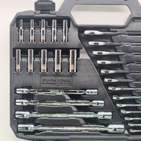 Supatool 134 Piece Premium Sockets and Spanner Set Imperial Metric
